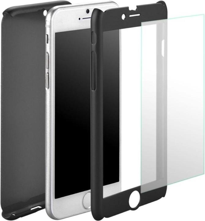 Produktbild König Design Schutz Handy Hülle für Samsung Galaxy J5 Full Case Cover Displayschutz Schwarz (Samsung Galaxy J5)