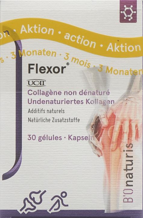 Immagine prodotto B'Onaturis Flexor con UCII Collagene Vitamine Minerali 3x (90 Pezzo/i, Pillole, 66 g)