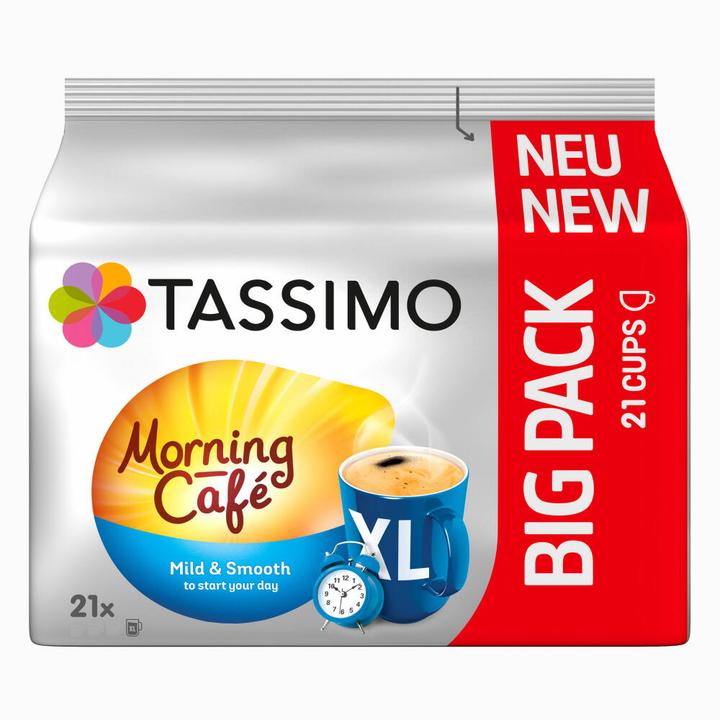 Produktbild Tassimo Morning Cafe Mild&Smooth XL 21 Kapseln (21 x Port.)