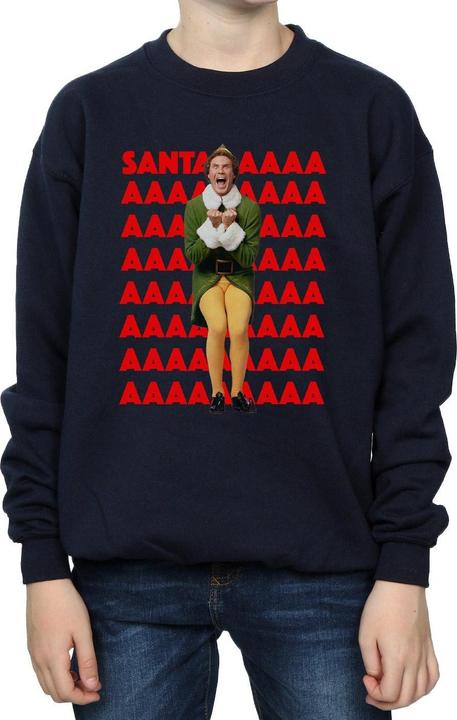 Produktbild Elf Buddy Santa Scream Sweatshirt Jungen (104)