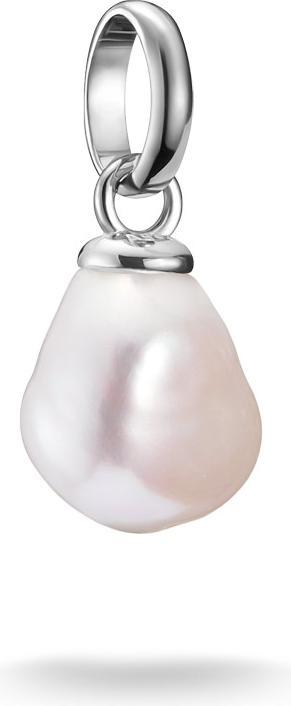 Immagine prodotto Thomas Sabo Charm-Anhänger Süsswasserzuchtperle Connect Silber (Argento)