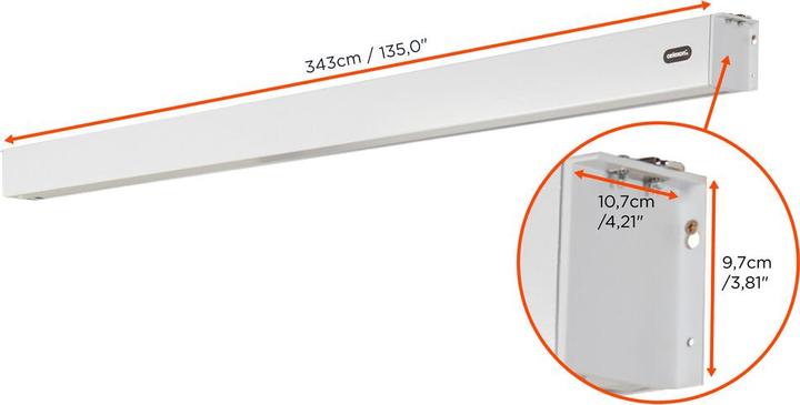 Produktbild Celexon Motorleinwand Batterie V2.0 Motor Pro Plus 320x180 cm 16:9 (57", 16:9)