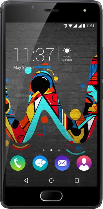 Image du produit Wiko U Feel (16 Go, Space grey, 5", Double SIM hybride, 13 Mpx, 4G)