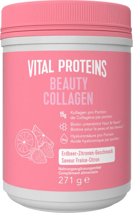 Vital Proteins Beauty Collagen Erdbeere Zitrone (1 Stück, Pulver, 271 g)
