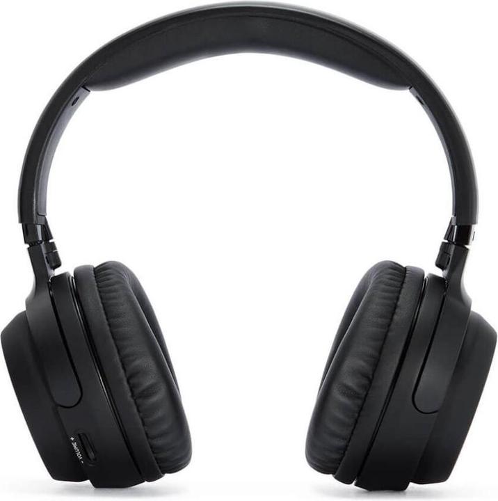 Produktbild Aiwa WHF-880 Kopfhörer & Headset Kabellos Kopfband Musik Ladestation Schwarz (10 h, Kabellos)