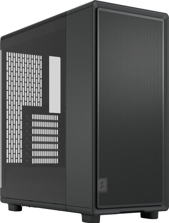 Actual product image Fractal Epoch TG (schwarz, Tempered Glass)
