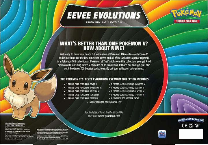 Produktbild Pokémon TCG: Eevee Evolutions Premium Collection Box (Englisch, Box Set & Collection)