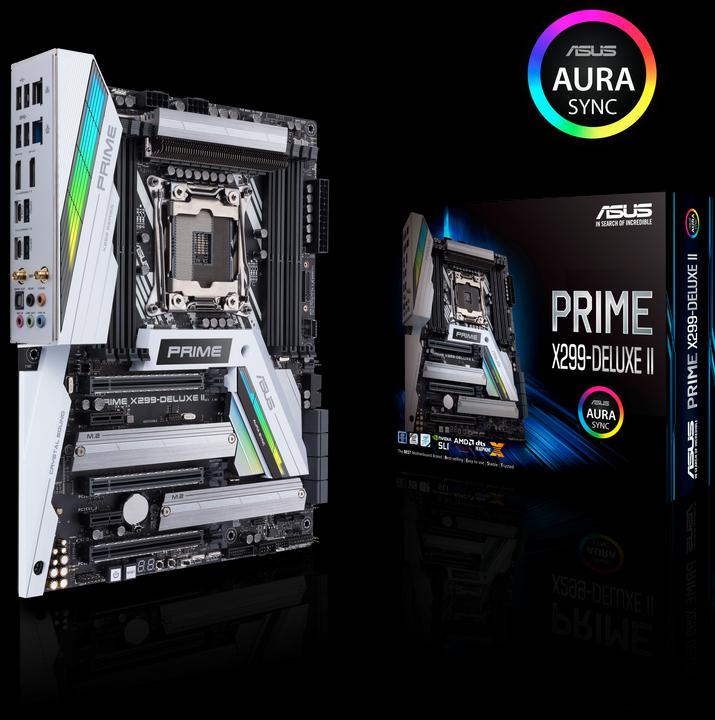 Produktbild ASUS Prime X299-Deluxe II (LGA 2066, Intel X299, ATX)