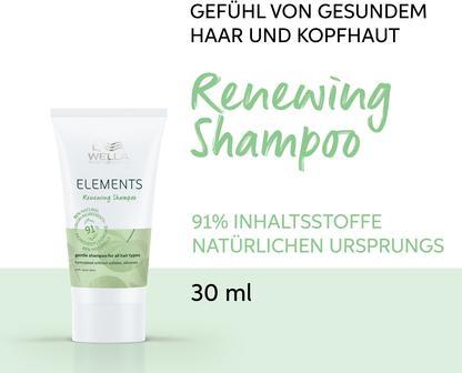 Produktbild Wella Elements Renewing Shampoo (30 ml, Flüssiges Shampoo)
