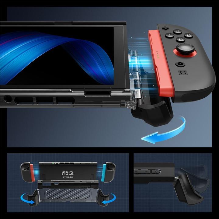Actual product image Supcase Unicorn Beetle Pro Hülle für Nintendo Switch 2 - Schwarz (Switch)