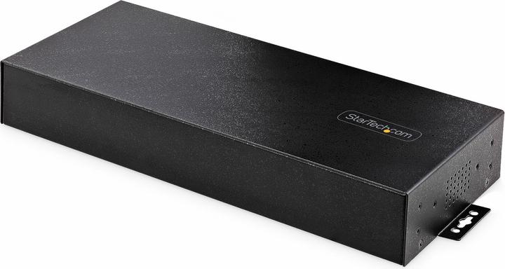 Produktbild StarTech COM 16-Port Industrie USB 3.0 Hub mit Netzteil 5Gbps Verteiler/Mehrfachstecker fur DIN/Rack (USB-B, 16 Ports)