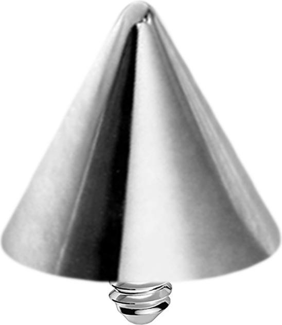 Produktbild Star Piercing Dermal Anchor Cone silber (Titan G23, ohne Messing)