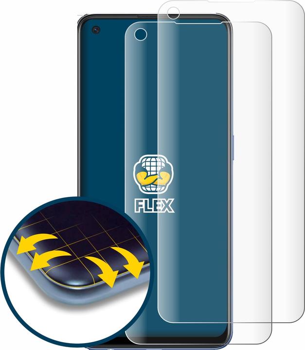 Produktbild BROTECT Full-Cover Displayschutz (2 Stück, Oppo A74 5G)