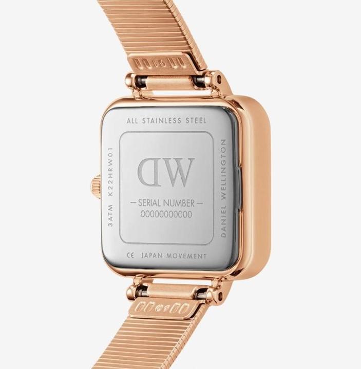 Immagine prodotto Daniel Wellington Quadro Studio Oro Rosa Verde (Orologio da polso analogico, 22 mm)