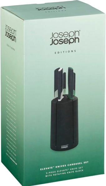 Actual product image Joseph Joseph 5-piece Elevate Sage Knife Carousel, H 35cm