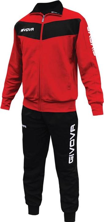 Givova Dres Tuta Visa czerwono-czarny TR018 1210 XS (XS)