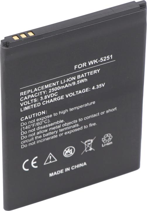 Immagine prodotto Wiko Akku Pulp FAB 3G, Pulp FAB 4G Akku 5251 (Accumulatore di carica elettrica, Wiko Pulp Fab)