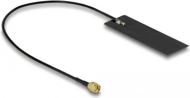 Produktbild Delock WLAN WiFi 6 802.11 ac/ax/a/h/b/g/n Antenne RP-SMA Stecker 2 (WLAN)