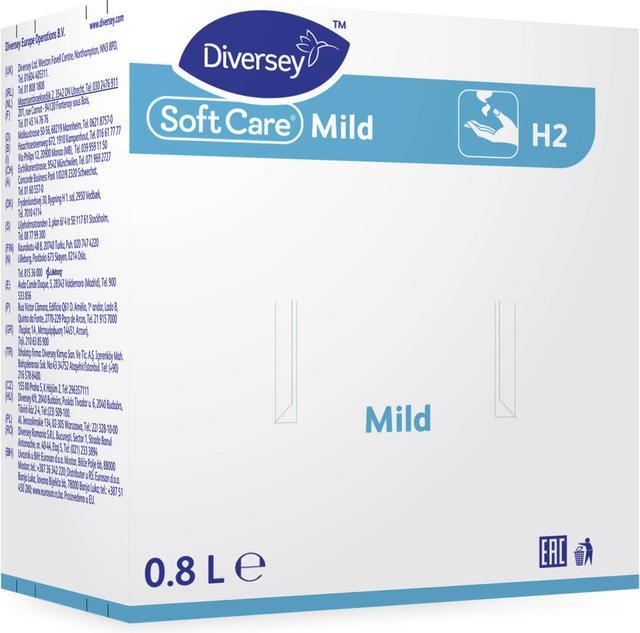 Actual product image Diversey Soft Care Mild, mild soap lotion for hand cleansing (Soap lotion, 800 ml)