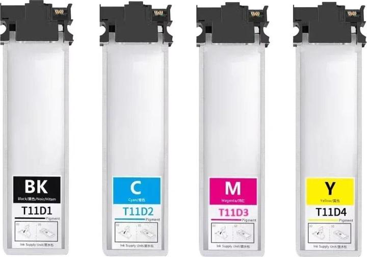 Actual product image Hermex Kompatible Tintenpatrone XL für Epson WorkForce Pro WF-C5890DW BAM (M, C, FC, Y)