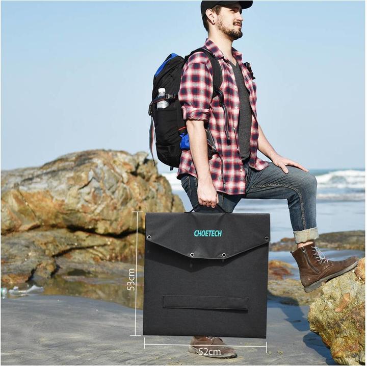 Actual product image Choetech Solar panel (120 W, 4.84 kg)