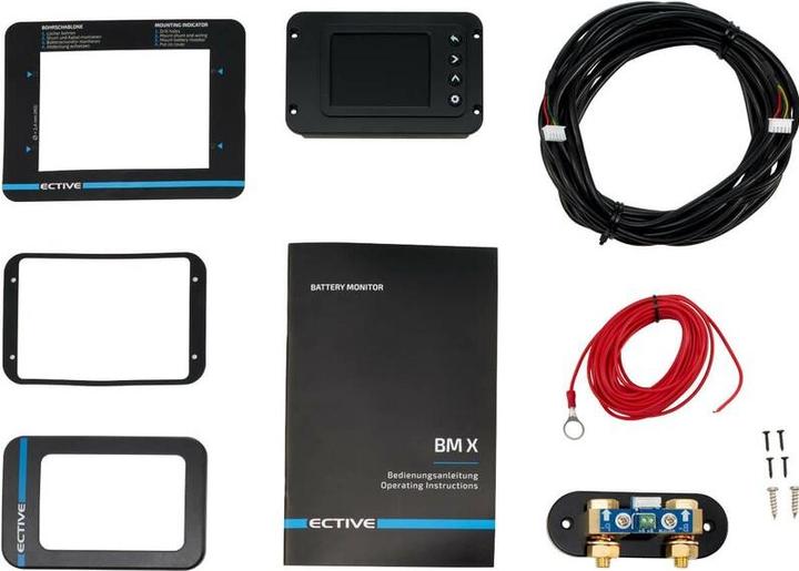 Image du produit Ective Moniteur de batterie BM X avec shunt 500A et application Bluetooth