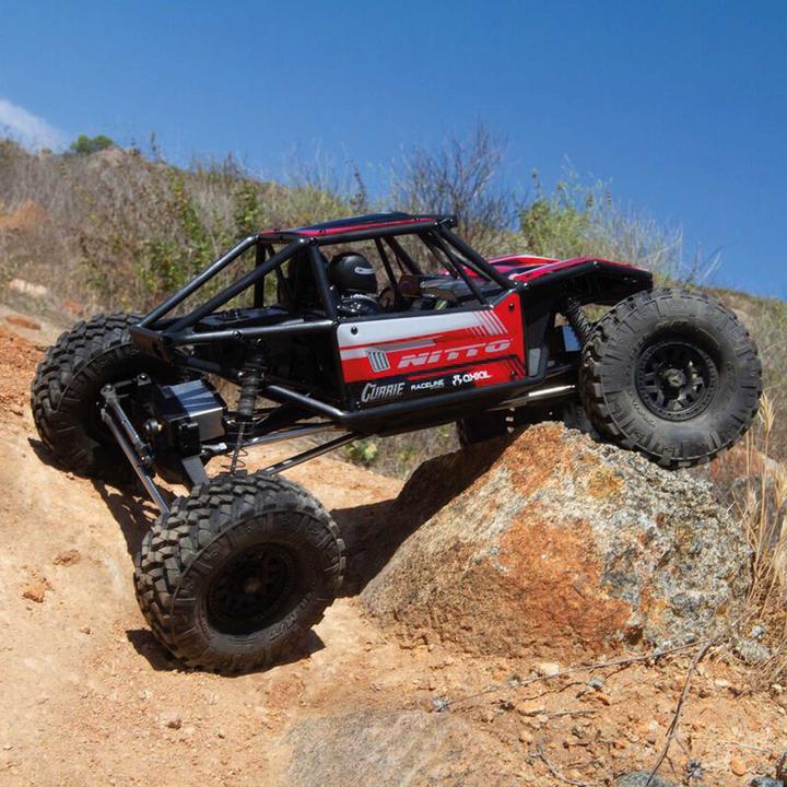 Actual product image Axial Rock Crawler Capra 4WS, Black, 1:10, ARTR (RTR Ready-to-Run)