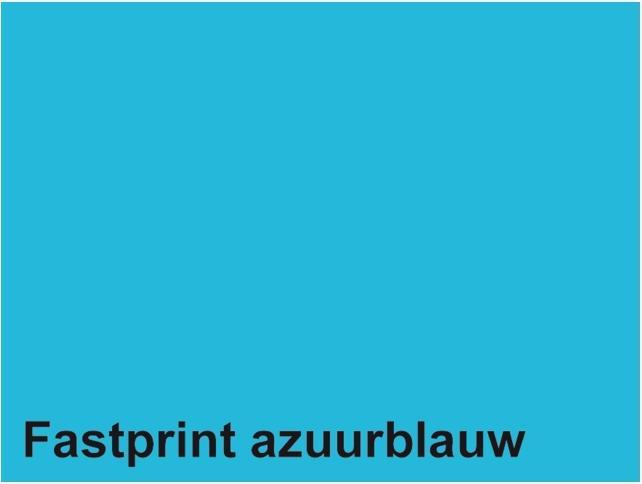 Quantore Kopierpapier Fastprint A4 160gr azurblau 50 Blatt (160 g/m², A4)