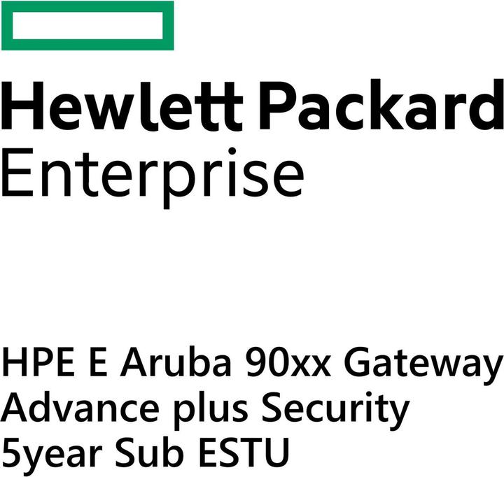Produktbild HPE E Aruba 90xx Gateway Advance plus Security 5yr Sub E-STU (1 Geräte)