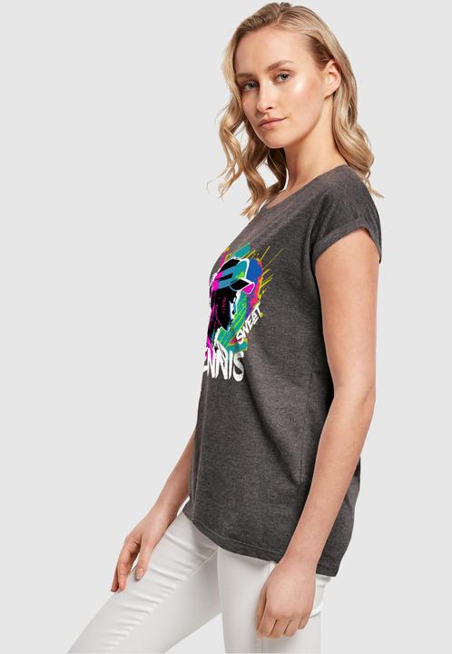 Immagine prodotto Merchcode Maglietta da donna Tennis Love, Sweat - 112981 (L)