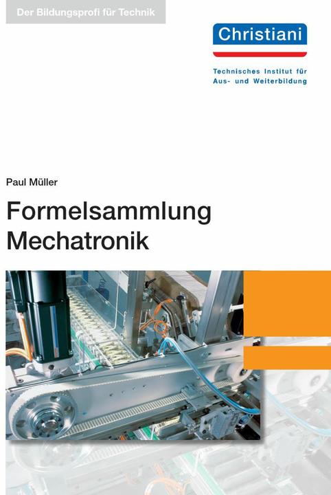 Actual product image Formelsammlung Mechatronik (German, Paul, Miller, 2018)