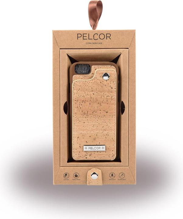 Image du produit Pelcor Coque à Flip en Liège - IPhone 7+, 8+ Plus (Apple iPhone 7)