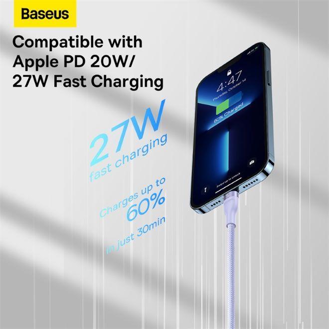 Image du produit Baseus USB C – USB C/Lightning/Micro USB (1.50 m, USB 3.2 Gen 1, 100 W)