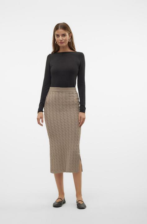 Image du produit Vero Moda AWLORELLA Hohe Taille Langer Rock Strickrock (M)