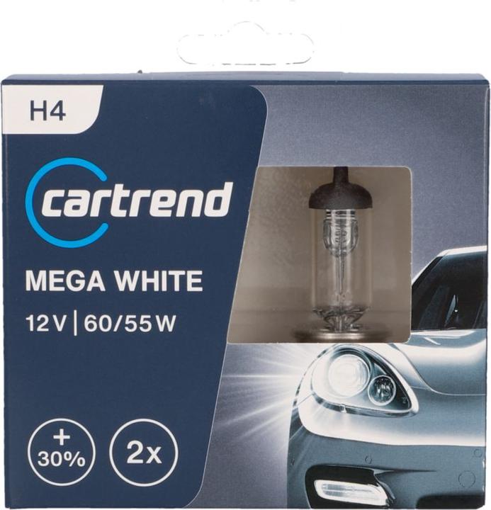 Image du produit Unitec Lampe halogène Xenon Mega White (H4)