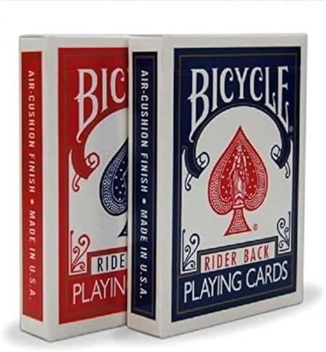 Productafbeelding Megagic Fietskaarten rood of blauw (Duits)