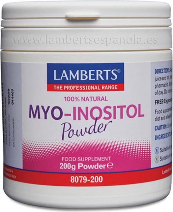 Produktbild Lamberts Myoinositol Polvo 100 Natürlich 200g