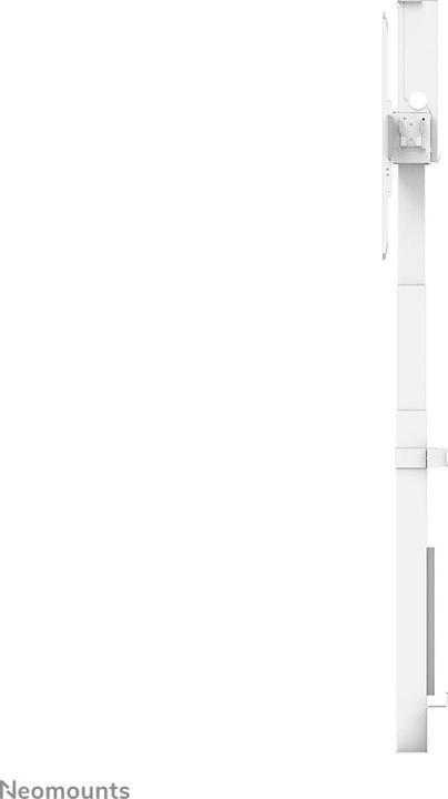 Image du produit Neomounts Support mural motorisé avec boîte de rangement de 10 cm et roues VESA 100x100 jusqu'à 800x600 (100", 110 kg)