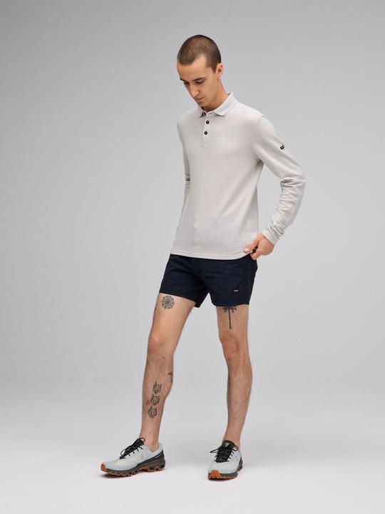 Actual product image Mover Plastic Free Sportswear Long Sleeve Merino Polo (M)