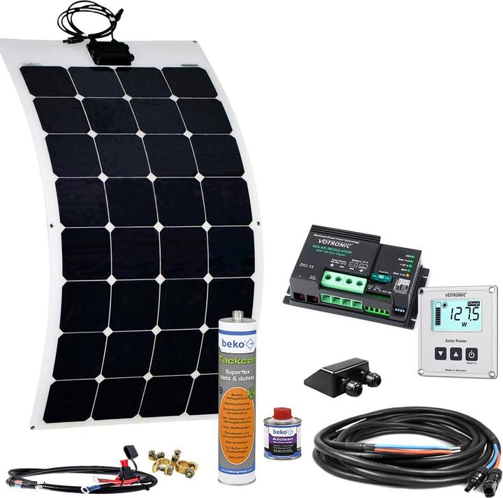 Offgridtec Sistema solare per camper SPR-F 120W 12V EBL opzionale (120 W)