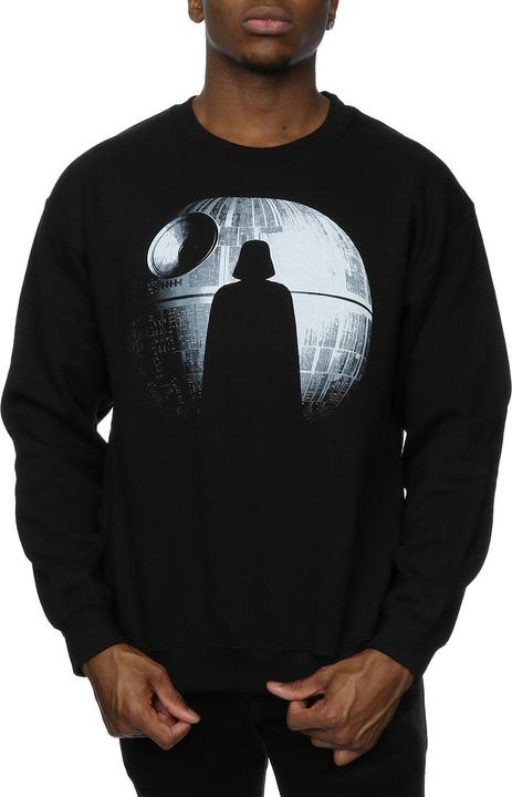 Produktbild Star Wars Rogue One Death Star Vader Silhouette Sweatshirt (L)