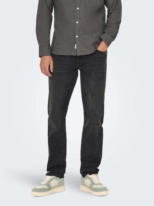 Actual product image Only & Sons Regular fit Medium waist jeans Slim fit jeans (W33/L34)