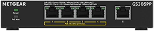 Actual product image Netgear GS305PP (5 Ports)