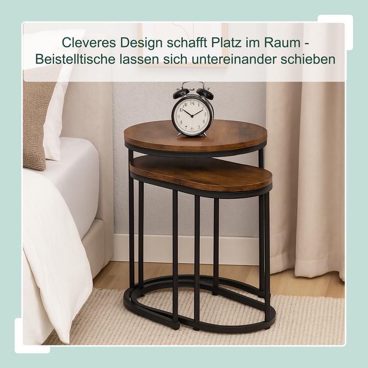 Immagine prodotto Relaxdays 2x tavolini-da-salotto (40 x 40 x 51 cm)