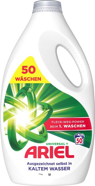 Productafbeelding Ariel Universal+ (50 Wascycli, Vloeibaar wasmiddel)