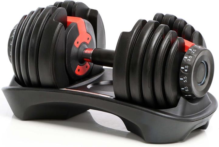 Produktbild Luxtri Verstellbare Kurzhantel mit Drehmechanismus 2,5-24 kg Hantel einstellbar