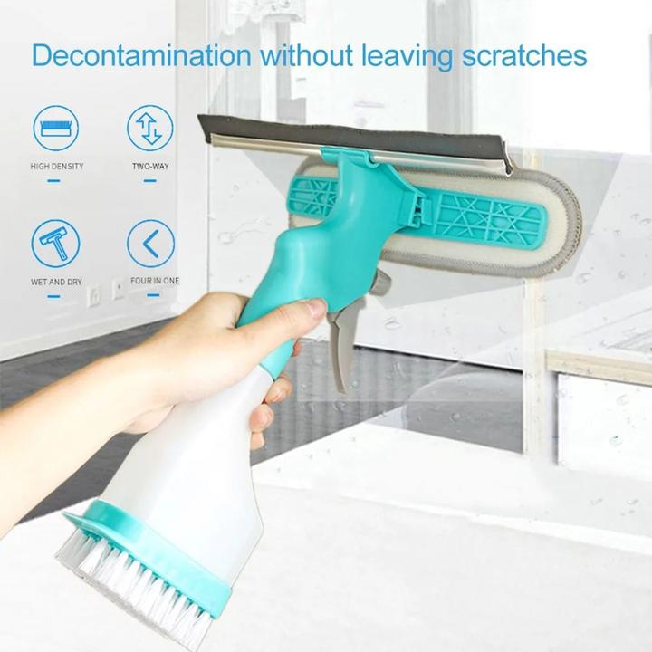 Produktbild Fensterputzer Set Fensterreiniger Fensterwischer Abzieher Kombi Wischer 4 tlg (1 Stk.)