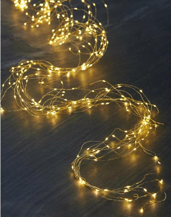 Actual product image Sirius LED light chain Knirke, 350 LED (2.70 m)