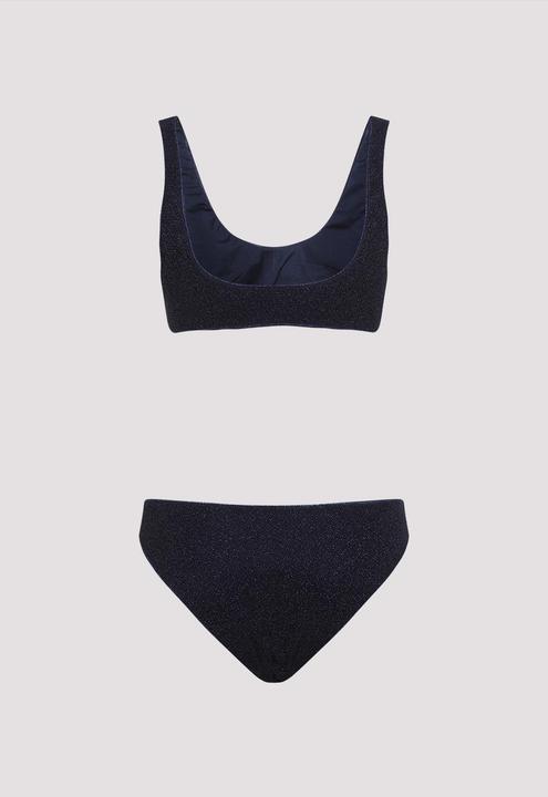 Actual product image Oséree Bikini "Lumière" dunkelblau (38, M)