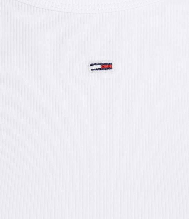 Actual product image Tommy Jeans Tjw Slim Essential Rib Ss Ext (M)